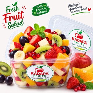 Kadapa Fruits | Mixed Fresh Fruits Salad Free Home Delivery in Kadapa.